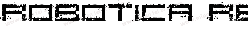 Robotica Regular字体转换